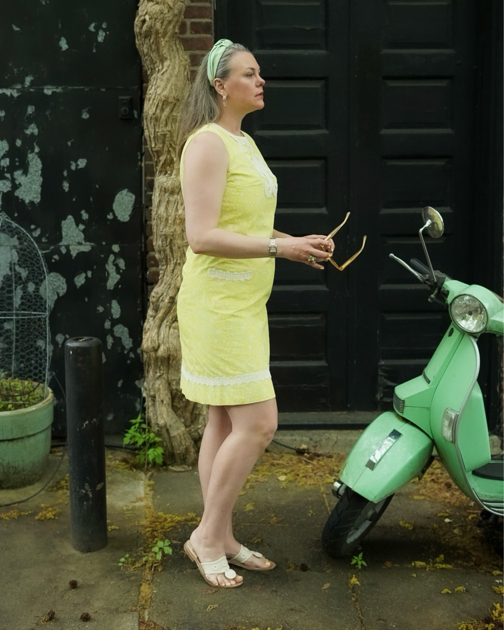 Scooter sold separately. 🛵 

#LTKMidsize #LTKSeasonal #LTKStyleTip