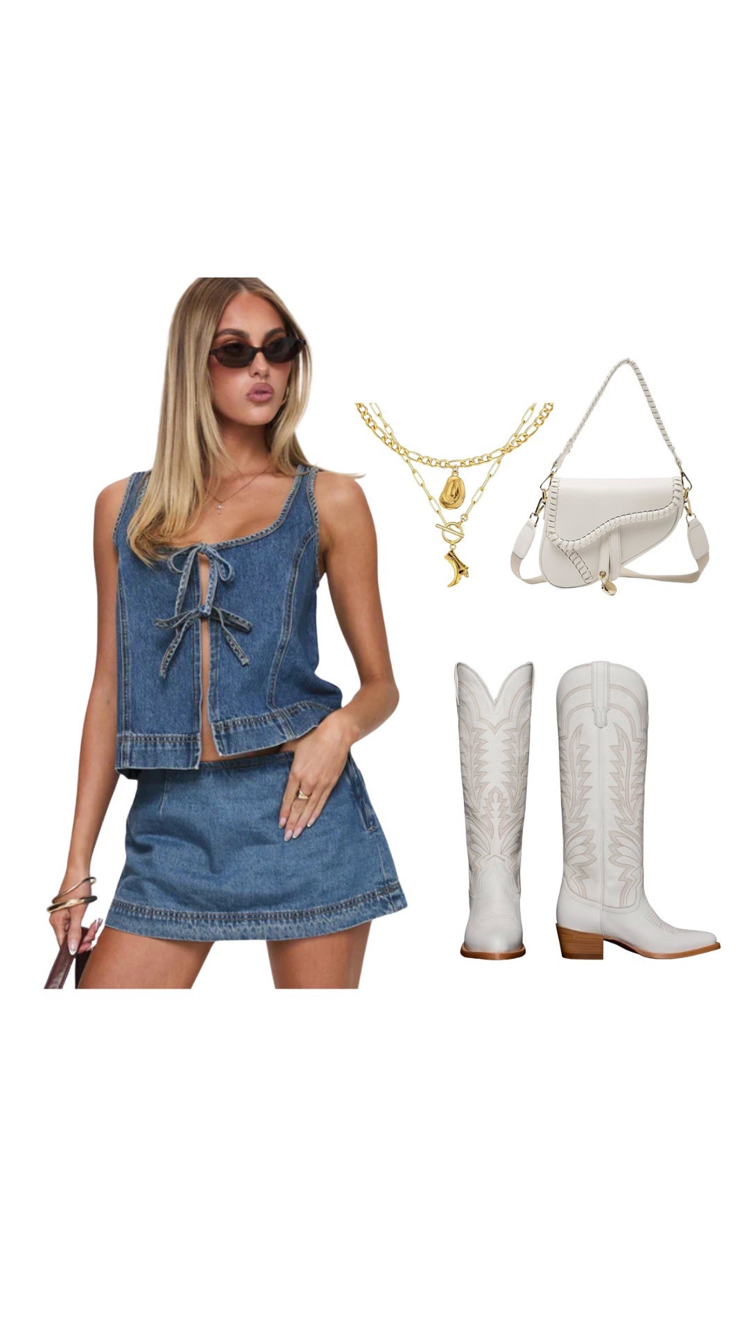 Stagecoach and festival season outfit idea! I also love this outfit for spring and summer 

#LTKSaleAlert #LTKFindsUnder100 #LTKSpringSale