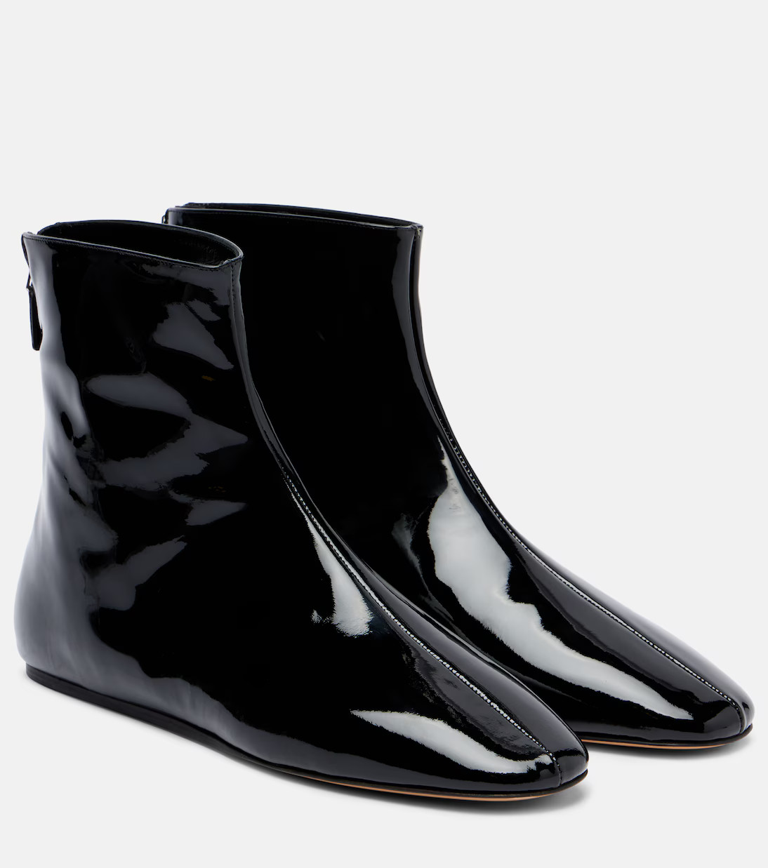 Patent leather ankle boots | Mytheresa (US/CA)