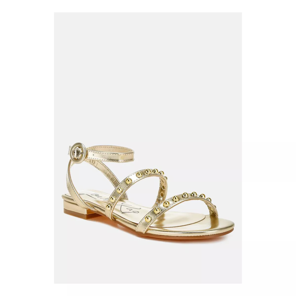 Flippity Studded Ankle Strap Flat Sandals | Target