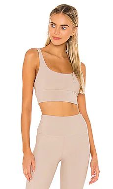 BEACH RIOT Leah Sports Bra in Taupe from Revolve.com | Revolve Clothing (Global)