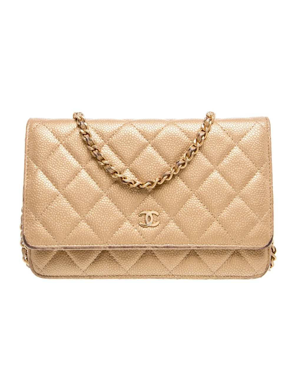 Classic Quilted Wallet On Chain | The RealReal