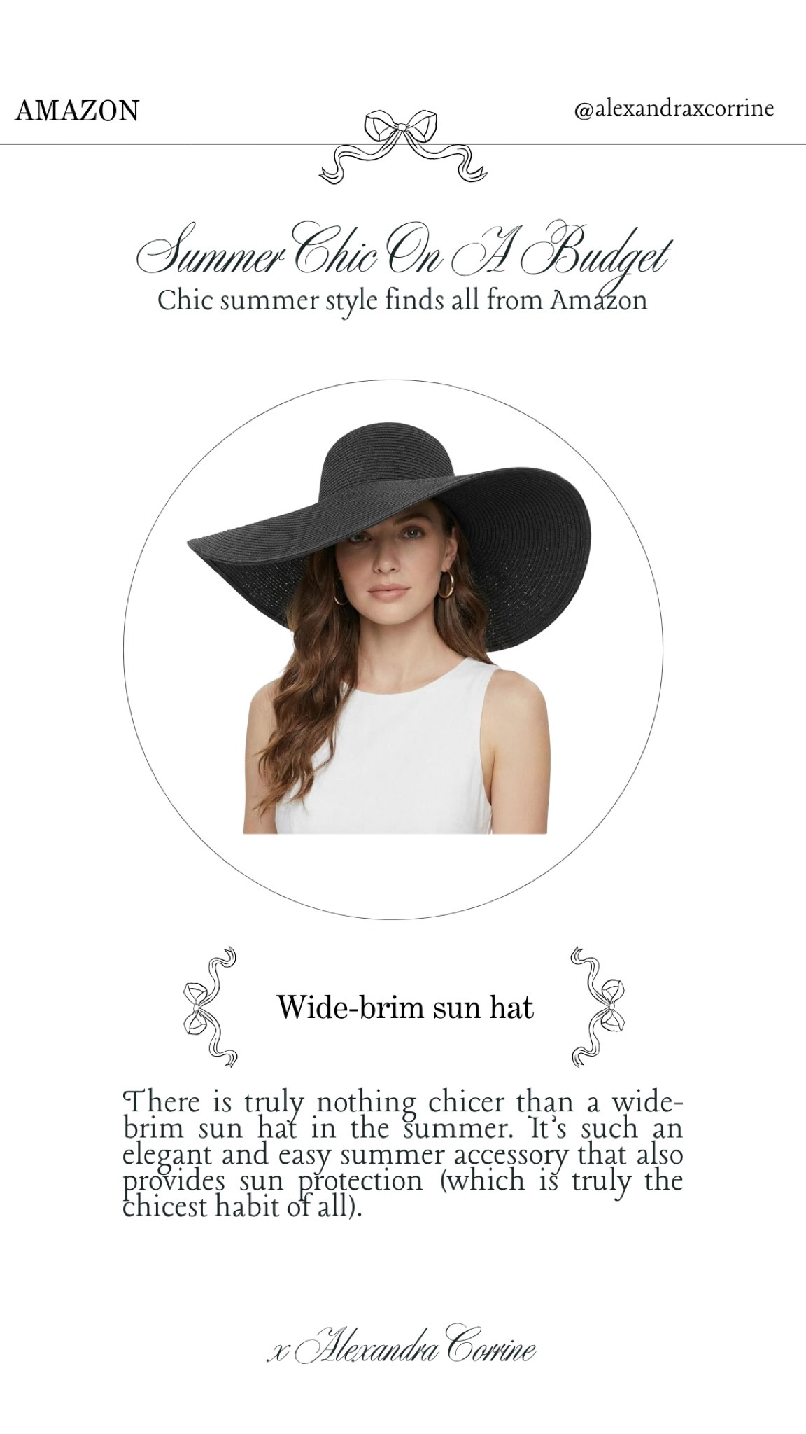 Summer chic on a budget 🥂 Chic summer style finds all from Amazon 🍾

Bougie on a budget, Amazon fashion, Amazon accessories, summer fashion, summer style, chic elegant style, old money aesthetic, summer fashion finds Amazon, sun hat, wide brim hat

#LTKSeasonal