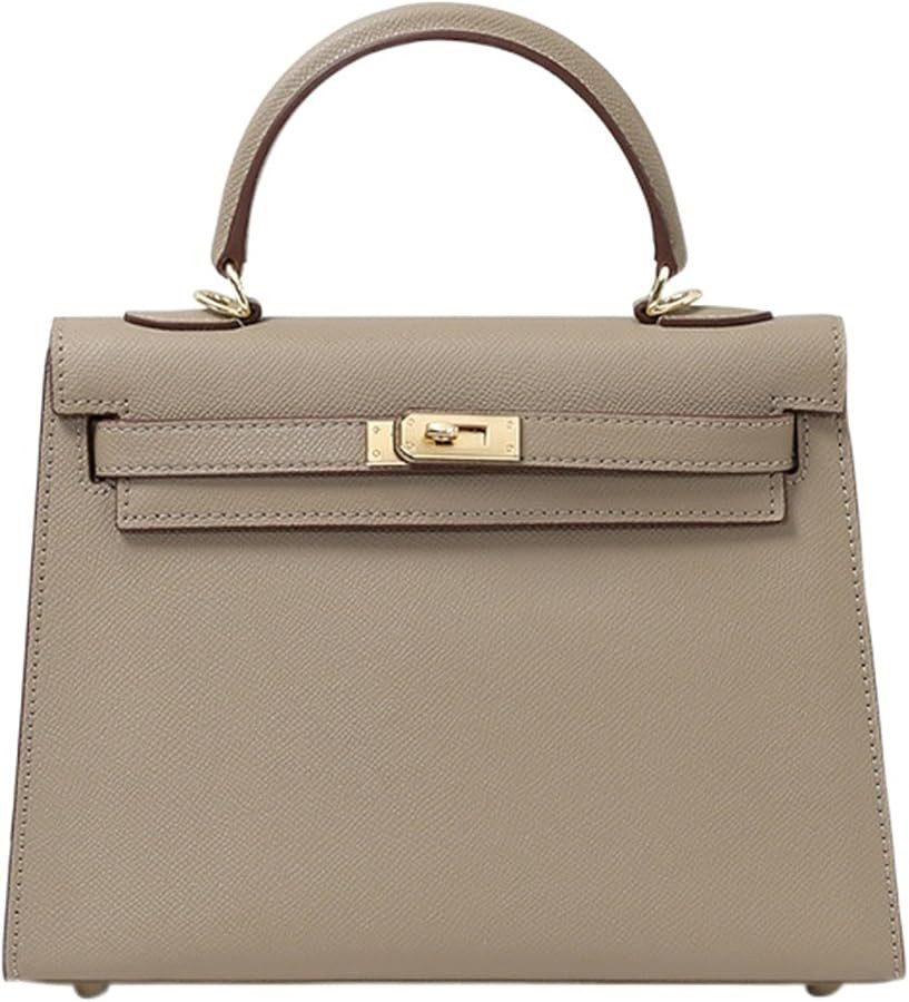 A sophisticated one-shoulder crossbody bag, Genuine Leather Shoulder Crossbody Tote Bag | Amazon (US)