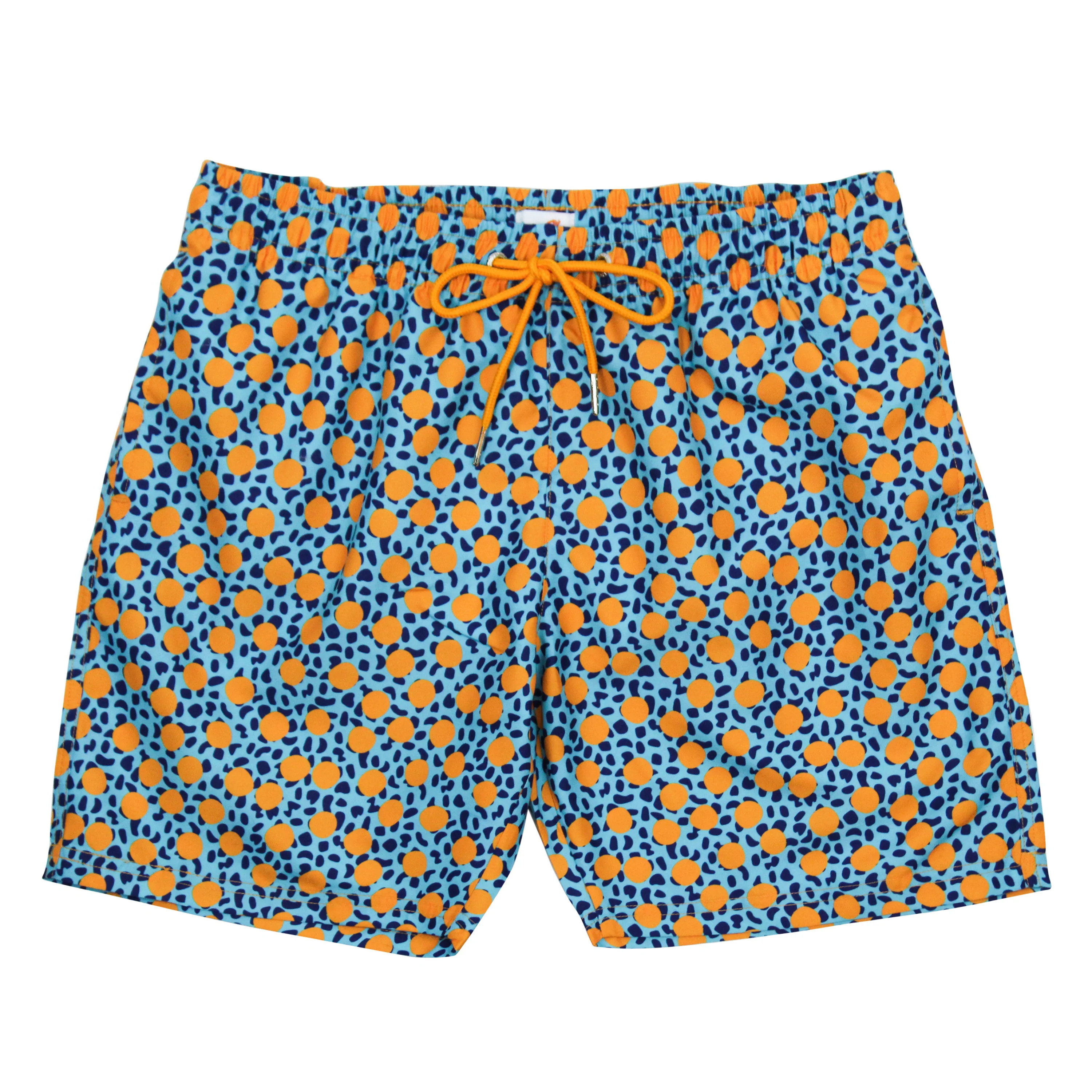 Boy's Swim Trunks (Sizes 6-14) | "Geo Party" | SwimZip
