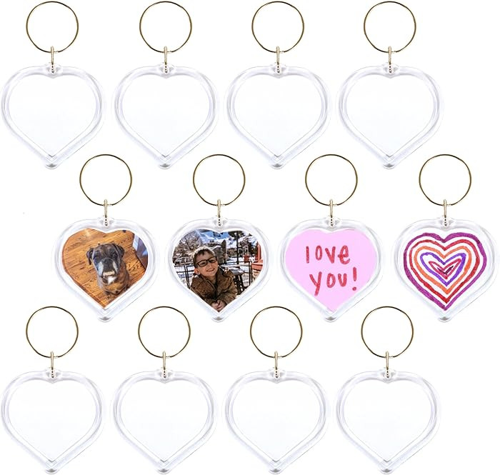 Ready 2 Learn Heart Key Rings | Set of 12 | Valentine's Day Crafts for Kids | DIY Valentine's Day... | Amazon (US)