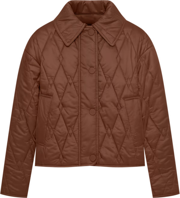 Women's Bernadette Collared Quilted Jacket | Macy's