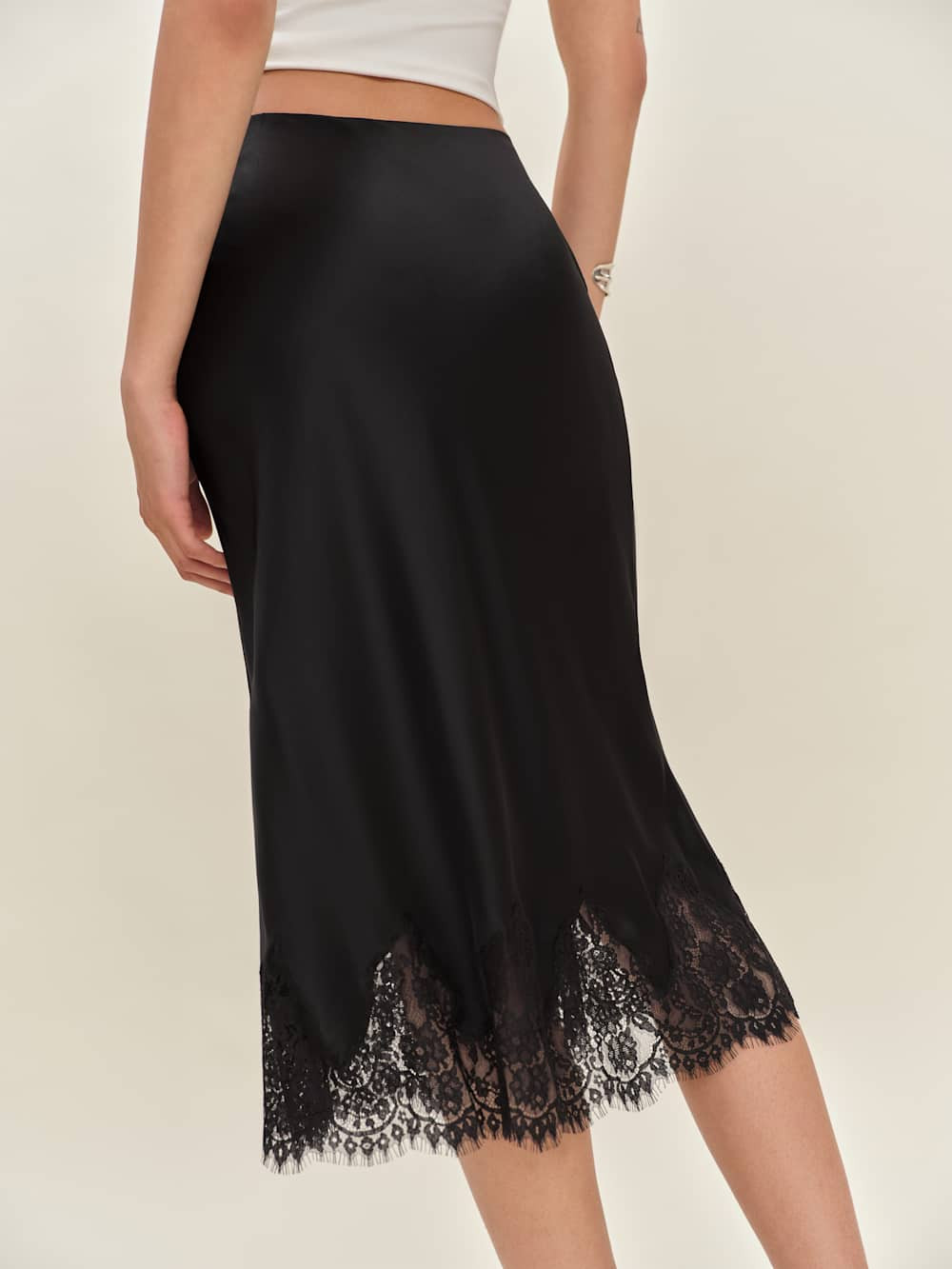 Carolina Silk Skirt | Reformation (Global)