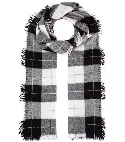Loria wool and silk plaid scarf | Mytheresa (INTL)