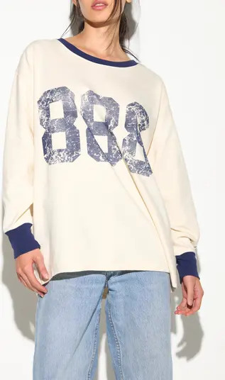 Spiritual Gangster 888 Balance Jett Relaxed Long Sleeve Graphic T-Shirt | Nordstrom | Nordstrom