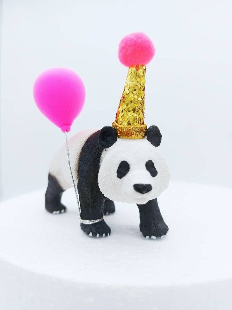 Giant Panda Animal Cake Topper / Safari / Jungle / Birthday / | Etsy | Etsy (UK)