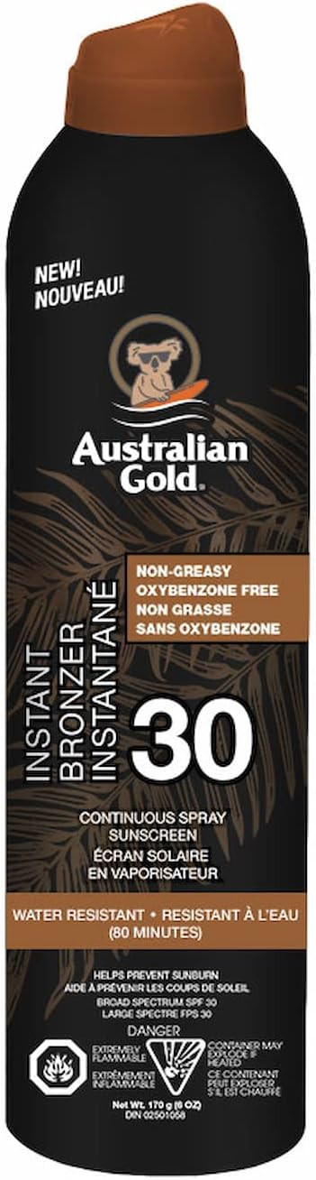 Australian Gold SPF 30 Continuous Spray Bronzer | Amazon (CA)