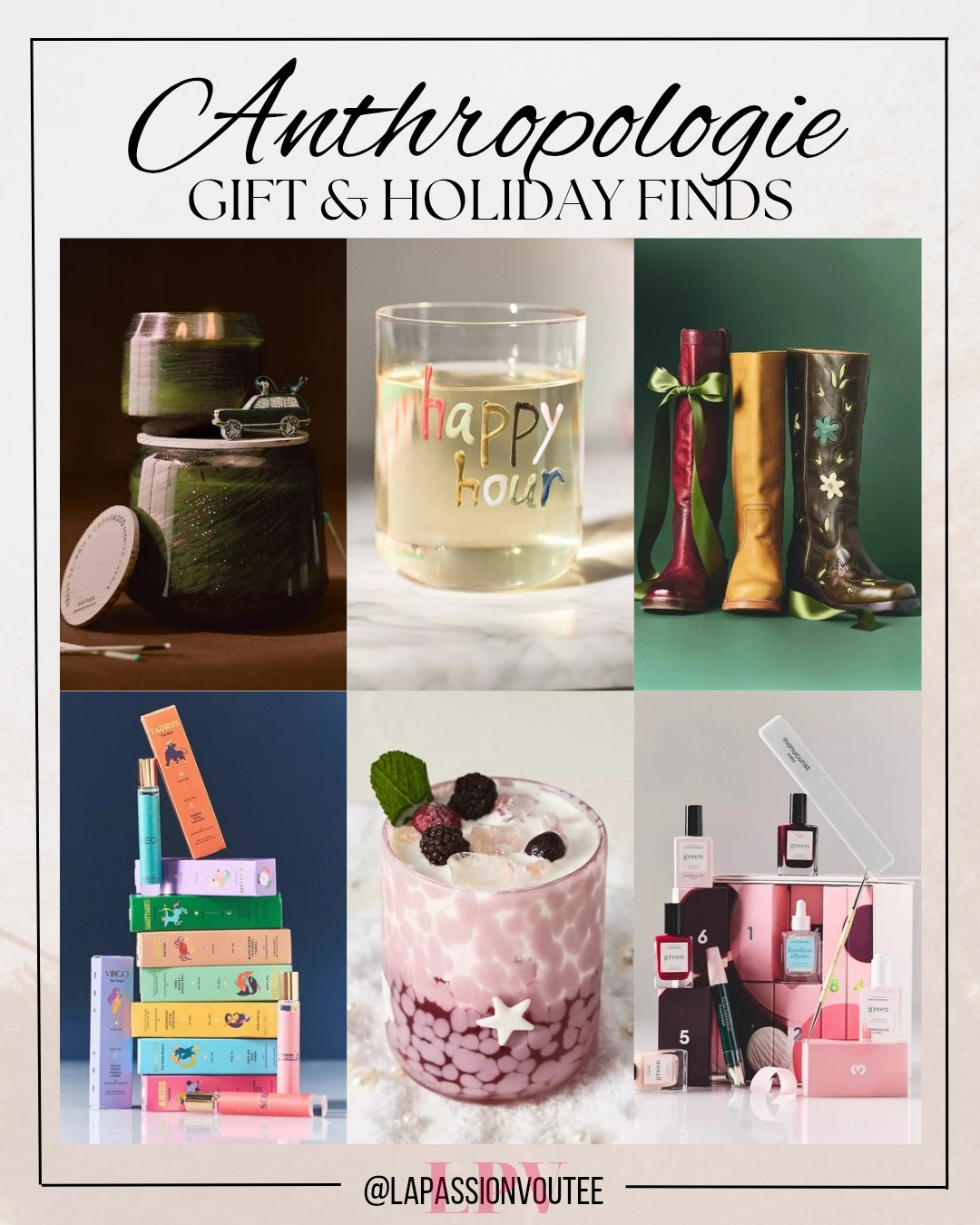 Anthropologie’s holiday finds are just too good this year. From little luxuries to festive favorites, every piece feels thoughtful and timeless. Perfect for gifting or treating yourself this season! 

 #LTKGiftGuide #LTKHoliday #LTKFindsUnder100