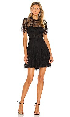 ASTR the Label Leilani Mini Dress in Black from Revolve.com | Revolve Clothing (Global)