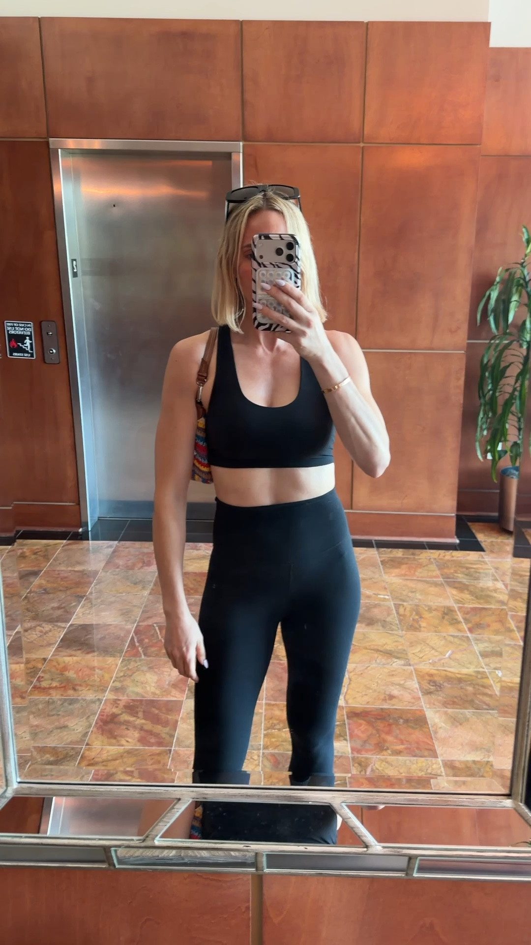 Had some compliment me on my workout clothes. They asked if these slipped down when you work and I told them absolutely not. That’s why I am obsessed with them and wear them over and over again. I buy a size down in the leggings to make sure they really stay up. They’re perfect. ￼￼

#LTKmorningroutine #LTKActive #LTKfitnessgoals