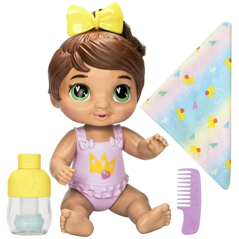 Baby Alive Shampoo Snuggle Sophia Sparkle Water Baby Doll, Brown Hair, Preschool Toys, Christmas ... | Walmart (US)