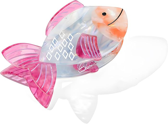 Generic Fish Claw Clips, Pink Fish Shape Ocean Hair Clip, New Small Claw Barrettes for Women (Pac... | Amazon (US)