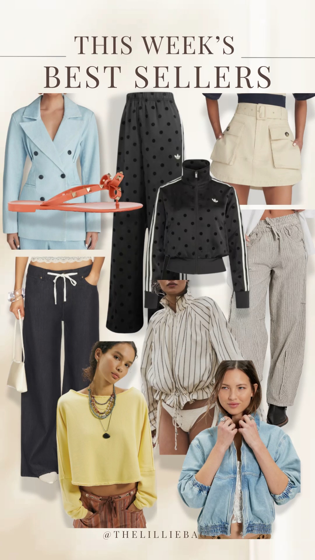 This week’s top sellers 🤍✨

All of these were YOUR favorite looks — the pieces you loved, clicked, and shopped the most 🙌🏼 So many good staples in here… sandals, skirts, everyday basics, denim jackets, and lots of easy pants you can wear on repeat.

Obsessed with everything you all are loving lately 🤍 all linked on my LTK!

top sellers, bestsellers, amazon finds, spring outfits 2026, everyday outfits, denim jackets, casual style, wardrobe staples



#LTKootd #LTKSeasonal