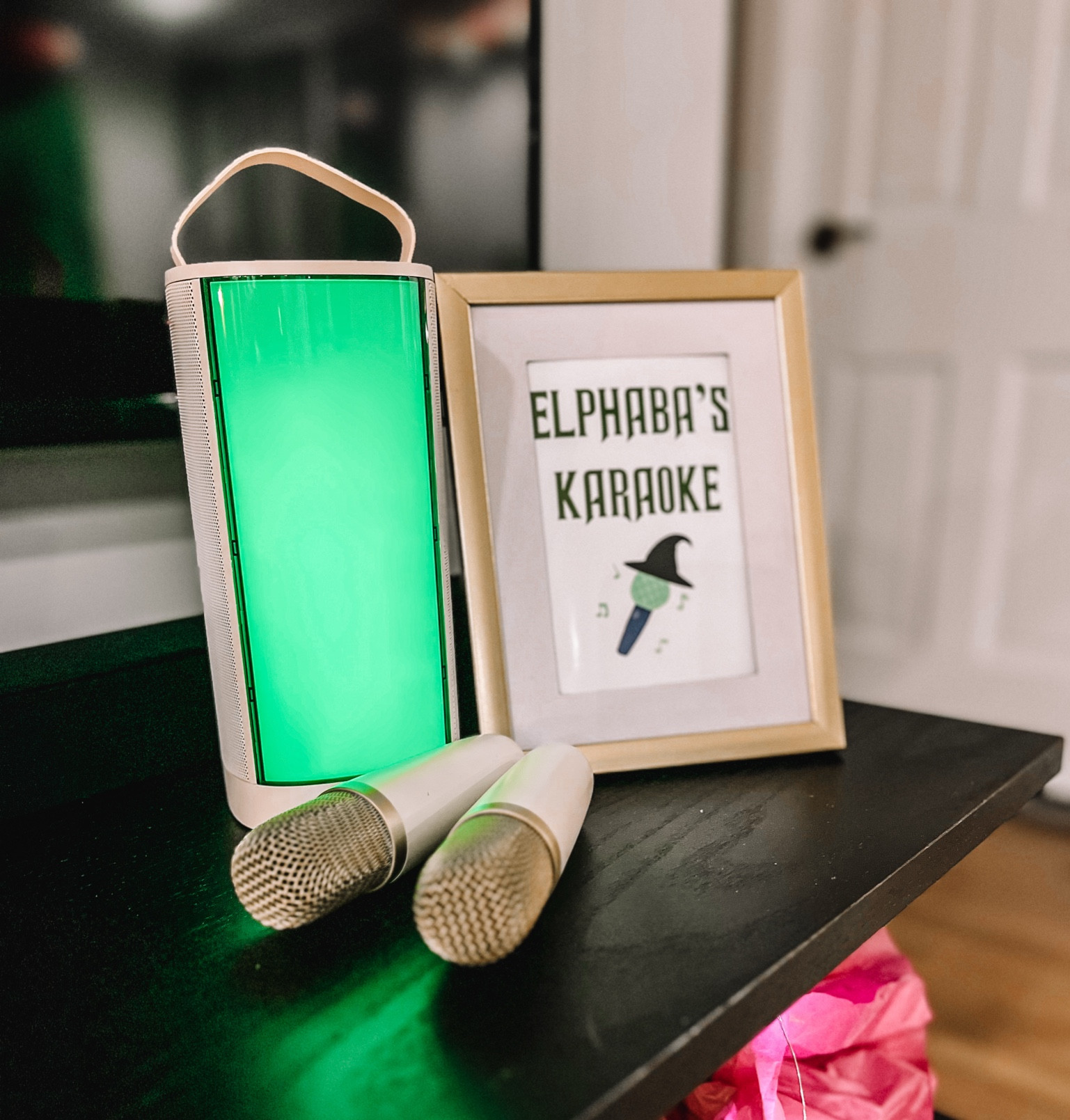 Wicked theme party: karaoke 

#wicked #wickedparty #party #birthdayparty

#LTKFamily #LTKParties #LTKKids