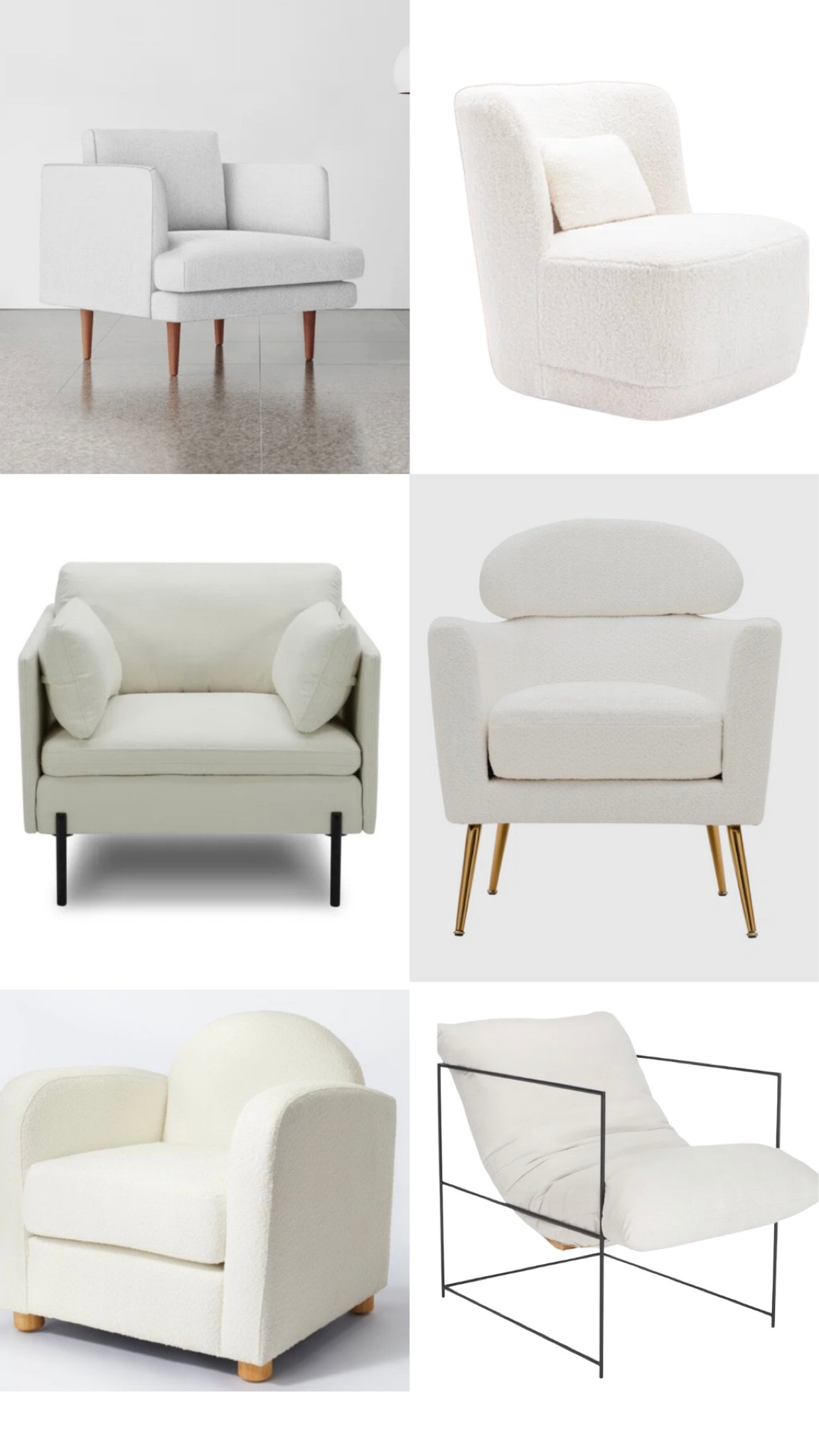White Accent Chairs I’m loving right now!

#LTKhome