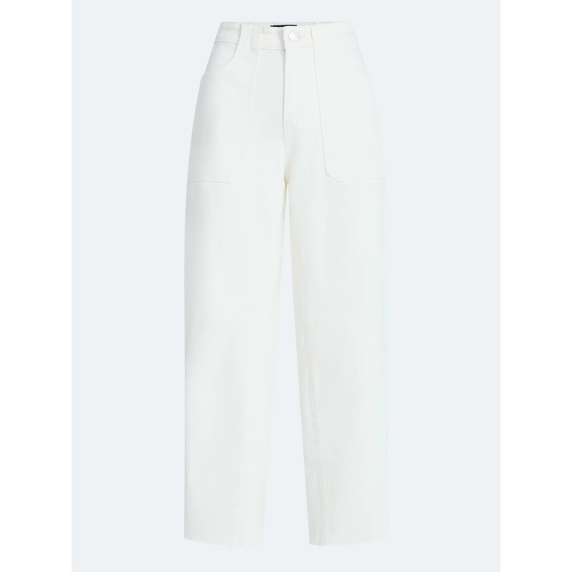 Free Assembly Women's Cropped Carpenter Barrel Jeans, 27" Inseam, Sizes 0-20 | Walmart (US)