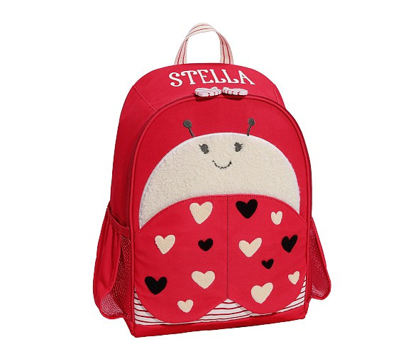 Mackenzie Red Ladybug Critter Backpacks | Pottery Barn Kids
