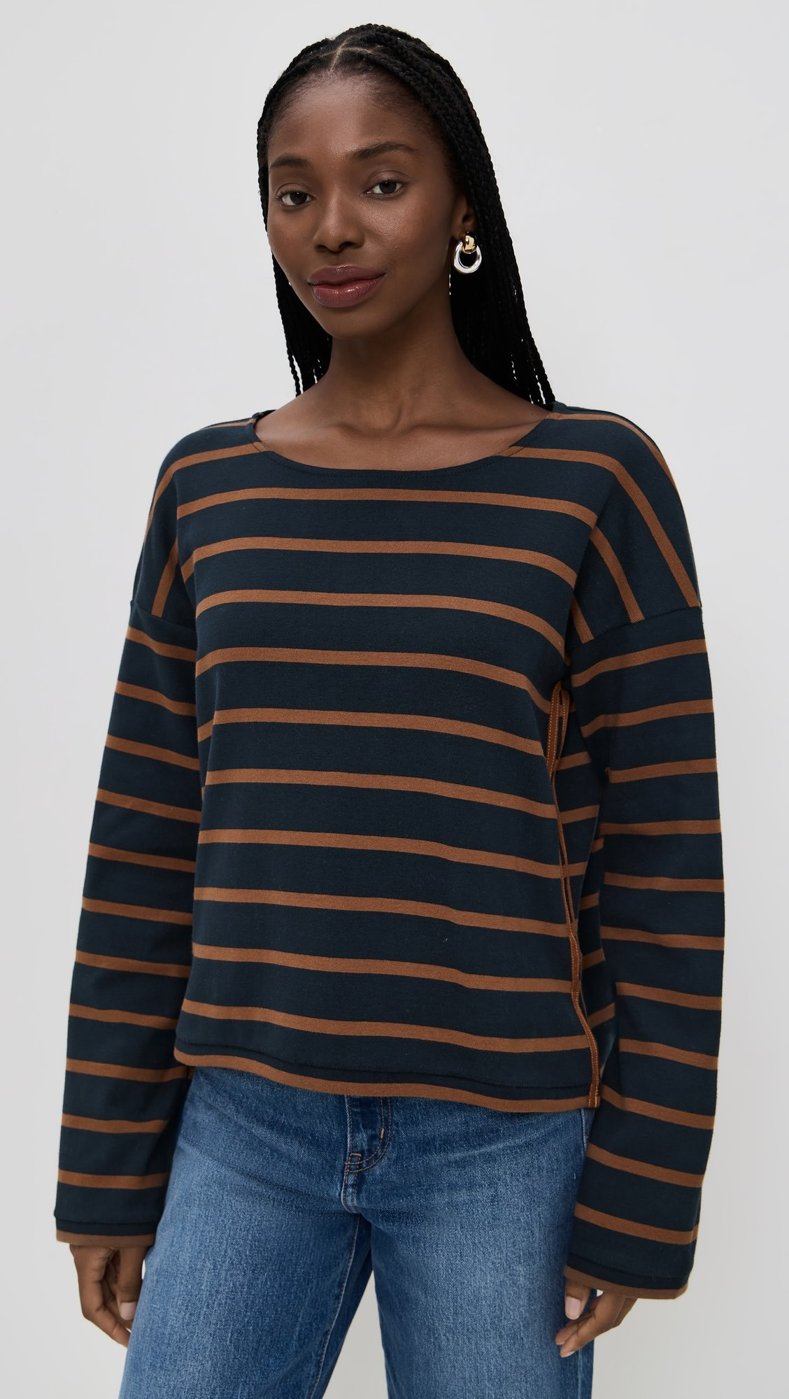 Long Sleeve Breton Tee | Shopbop