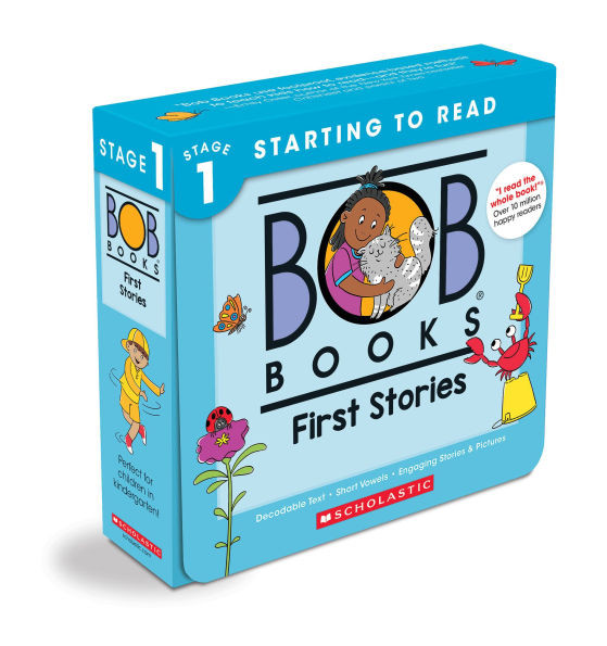 Bob Books - First Stories Box Set Phonics, Ages 4 and up, Kindergarten (Stage 1: Starting to Read... | Barnes & Noble