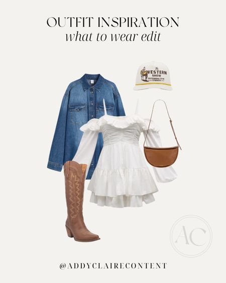 Country Concert Summer Outfit- Trucker Hat Styling

Trucker hat/ summer mini dress/ white mini dress/ tall cowboy boots/ womens cowboy boots/ brown boots/ trucker hat outfit/ Zach Bryan concert outfit/ Women's cowboy boots/ country concert outfit ideas/ country concert fits/ country concert dress outfit/ Nashville outfit/ Morgan wallen concert outfit/ Luke combs concert outfit/ Riley green concert outfit/ costal cowgirl/ western outfit inspo/ Amazon country concert/ festival outfits/ 2024 festi

#LTKU #LTKStyleTip #LTKFestival