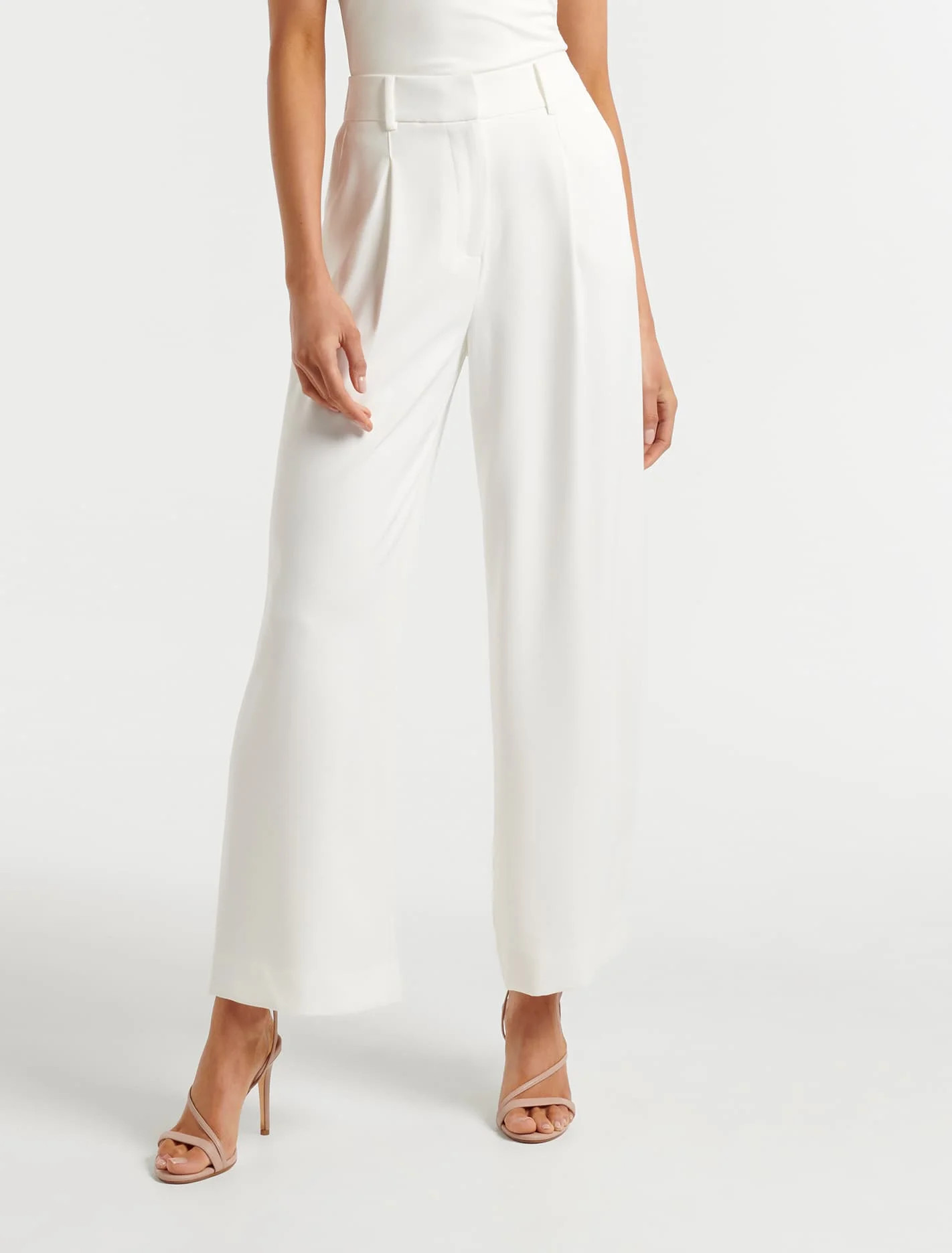 Primrose Petite High-Waisted Wide-Leg Pants | Ever New (CA)