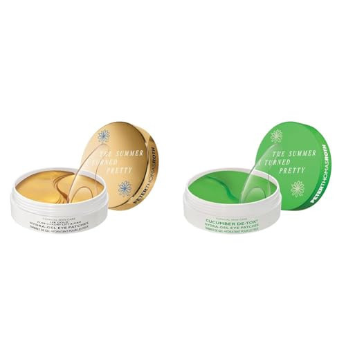 Peter Thomas Roth | The Summer I Turned Pretty Travel-Size Eye Patch Duo - 24K Gold & Cucumber De-Tox Hydra-Gel | Amazon (US)