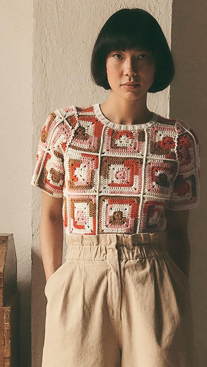 Hayden Crochet Sweater | Shopbop