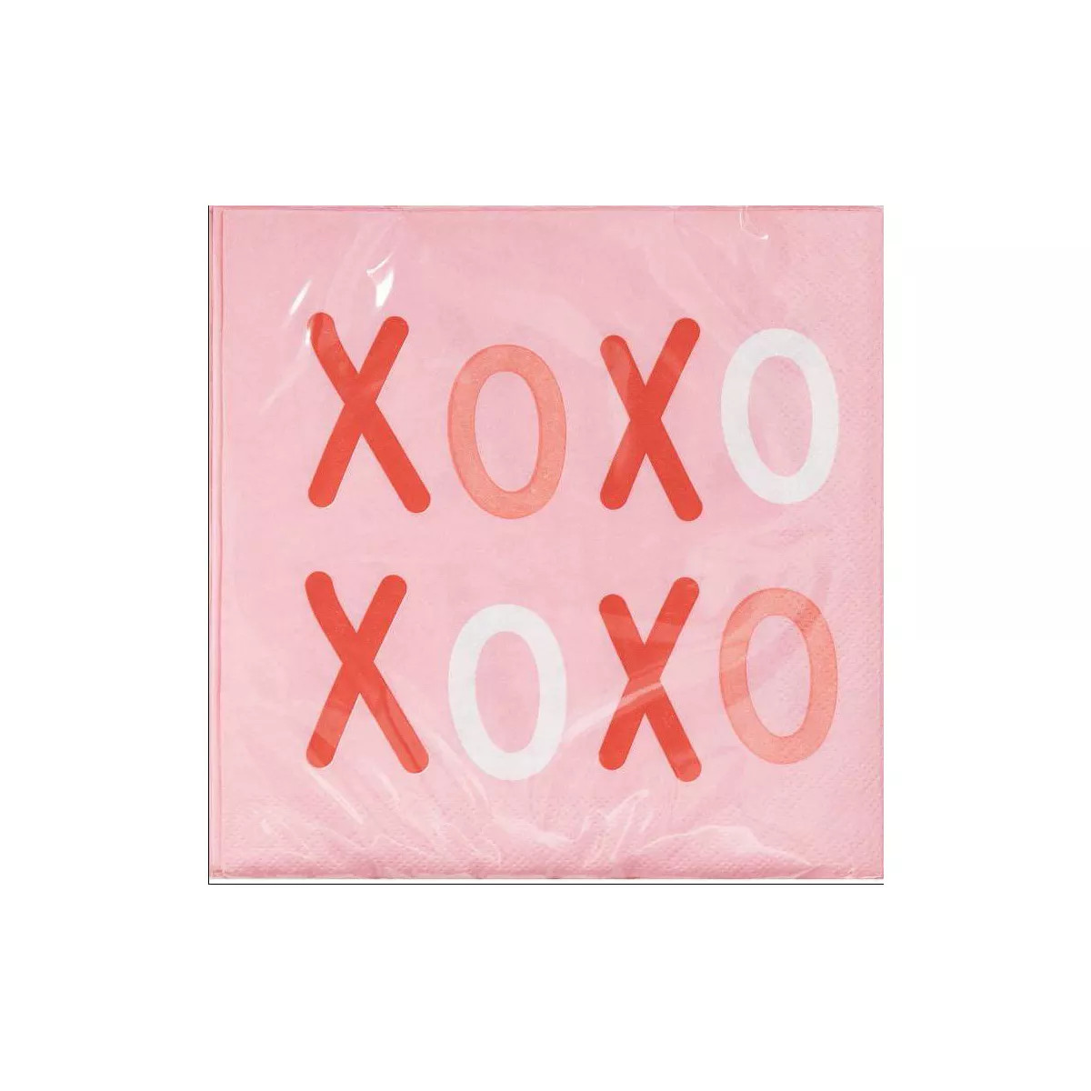 Valentine's Day 30ct XOXO Red Lunch Napkin - Spritz™ | Target