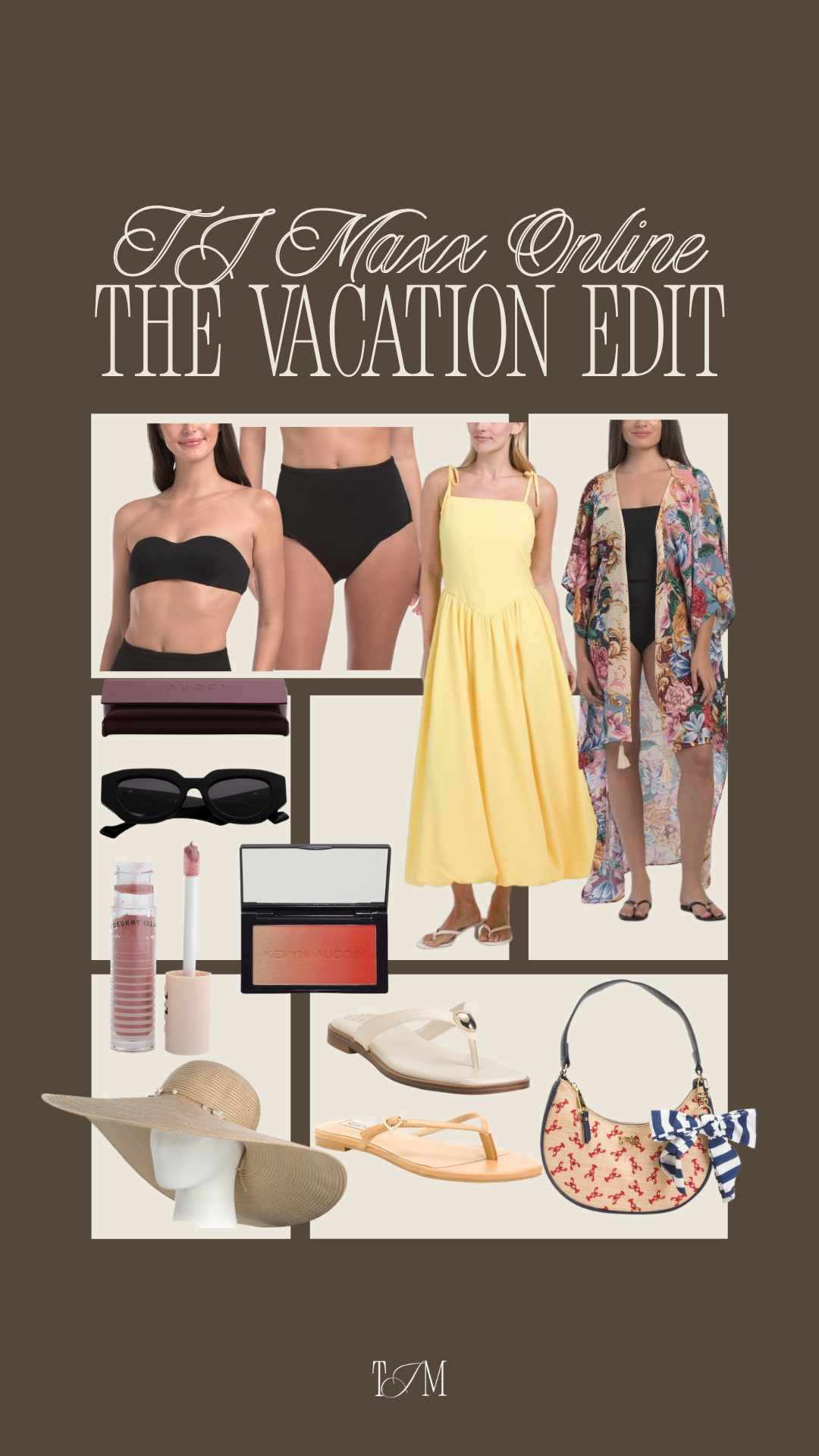 This whole TJ Maxx vacation edit is giving effortless outfits you can throw on and go, from easy dresses to the cutest accessories and beach-ready pieces 🌴 
spring outfits 2026, vacation outfits beach, easter outfits women, easter dress women, spring dresses, date night outfits, country concert outfits, plus size fashion, business casual workwear, target style, affordable fashion, trending outfits, resort wear 

 #LTKgrwm #LTKootd #LTKSeasonal