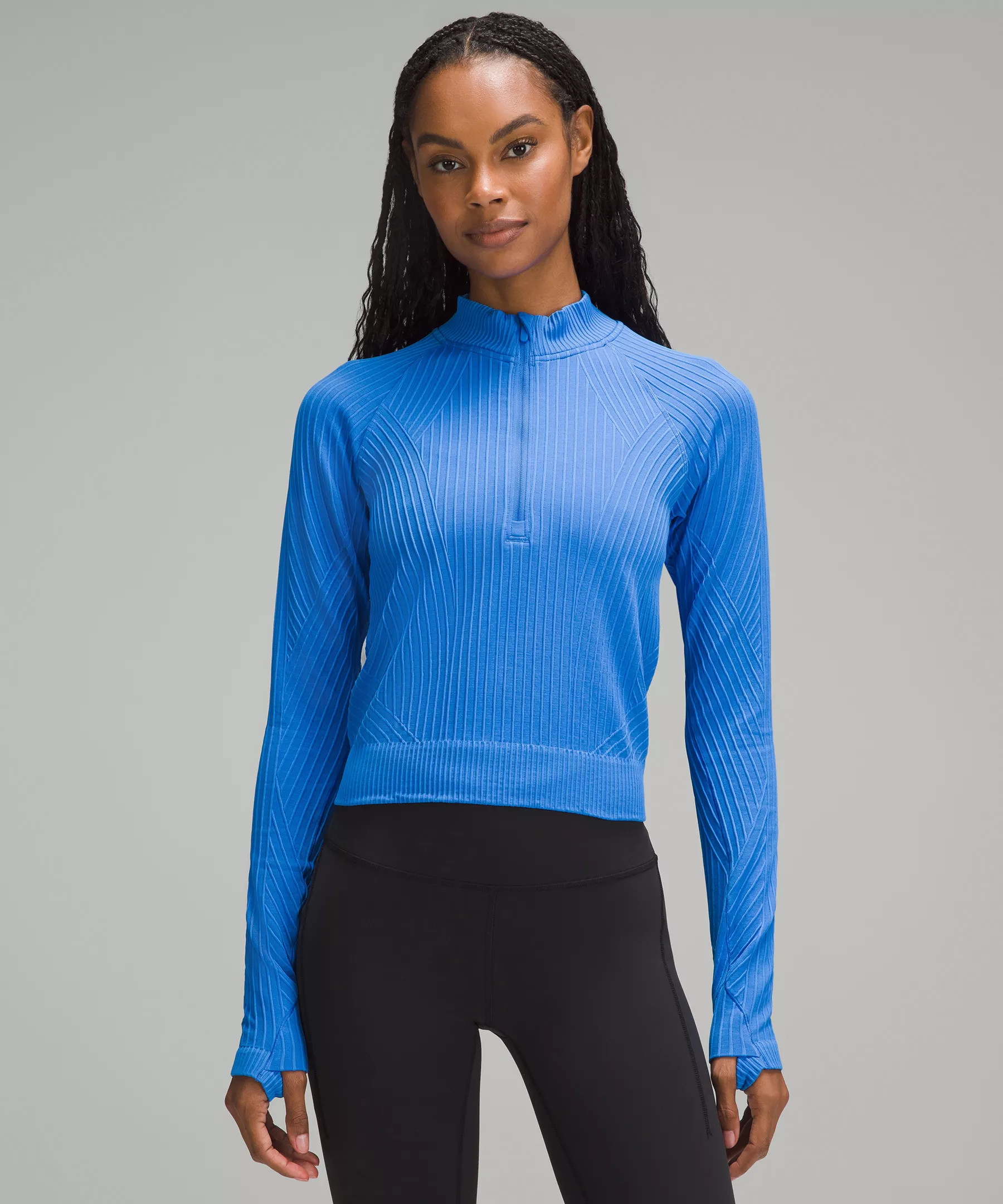 Rest Less Cropped Half Zip | Lululemon (US)