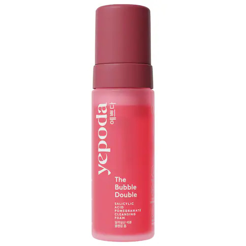 The Bubble Double - Korean Foam Cleanser with Salicylic Acid + Pomegranate | Sephora (US)