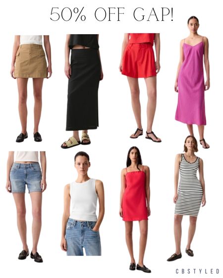 50% off Gap finds, outfit ideas for summer, summer fashion finds, summer style, Gap sale!

#LTKStyleTip #LTKSaleAlert