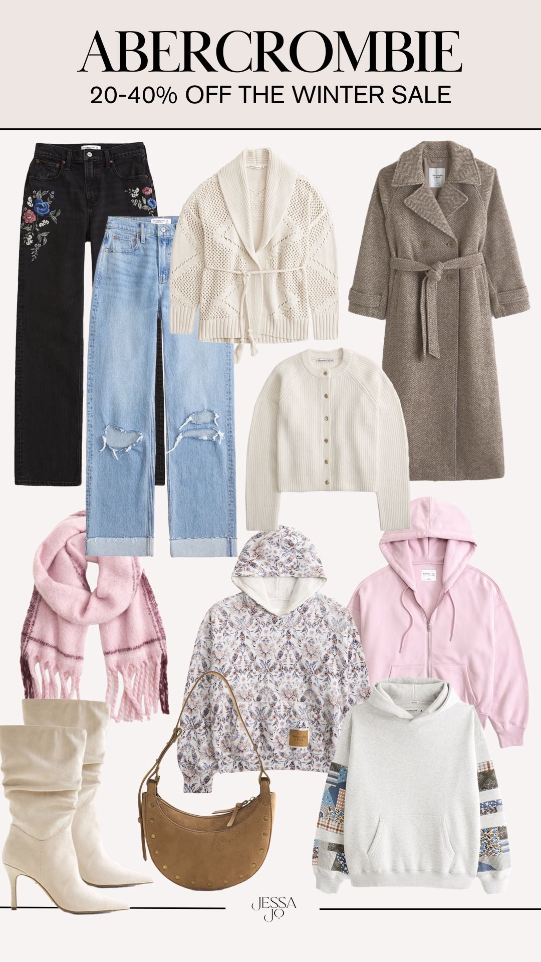 Abercrombie new arrivals. Abercrombie denim. Abercrombie winter sale. Abercrombie hoodie. Abercrombie wool coat. Chic winter style. Trendy Embroidered jeans. 

#LTKFindsUnder100 #LTKSaleAlert #LTKSeasonal