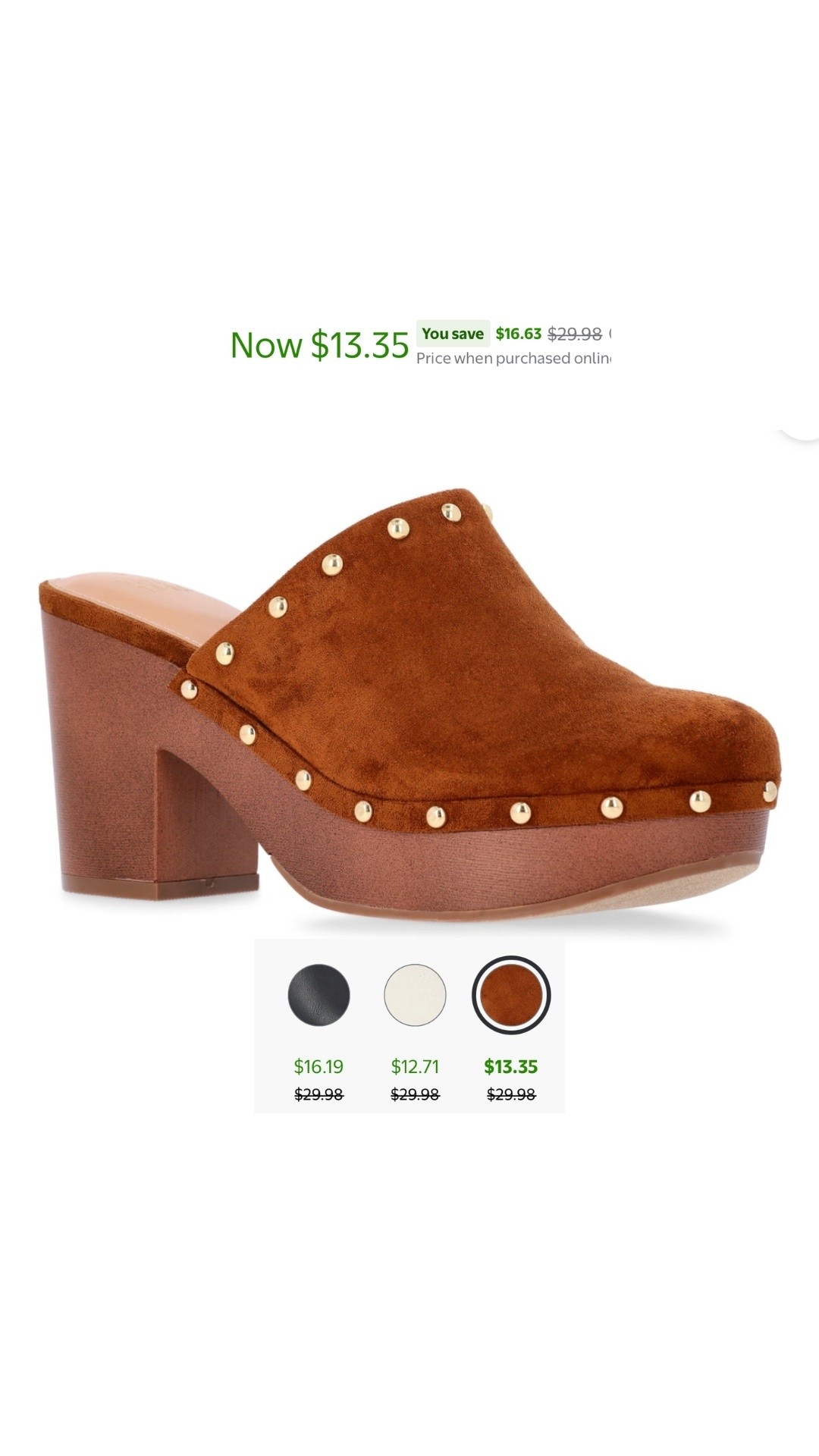 🤎 Designer-inspired style without the designer price tag! These trendy clogs start at $12 right now. 🙌 

Spring, summer, fall, Walmart, shoes, clogs

#LTKSeasonal #LTKSaleAlert #LTKootd