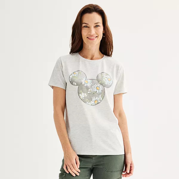 Disney's Mickey Mouse Juniors' 1928 Short Sleeve Graphic Tee | Kohl's