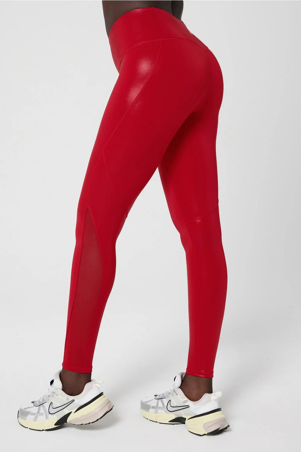 Anywhere Motion365+ Shine Hw Paneled Legging | Fabletics - North America