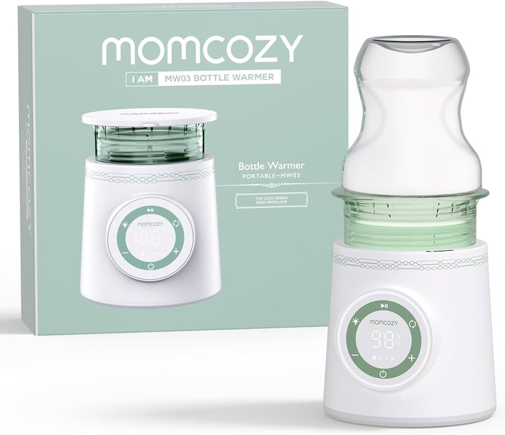 Momcozy Portable Bottle Warmer for Travel, Double Leak-Proof Travel Bottle Warmer with Fast Heati... | Amazon (US)