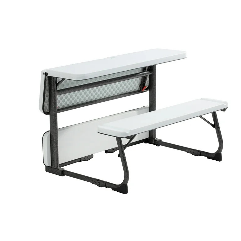 Your Zone Folding Kid's Picnic Activity Table for Ages 3-8, White | Walmart (US)