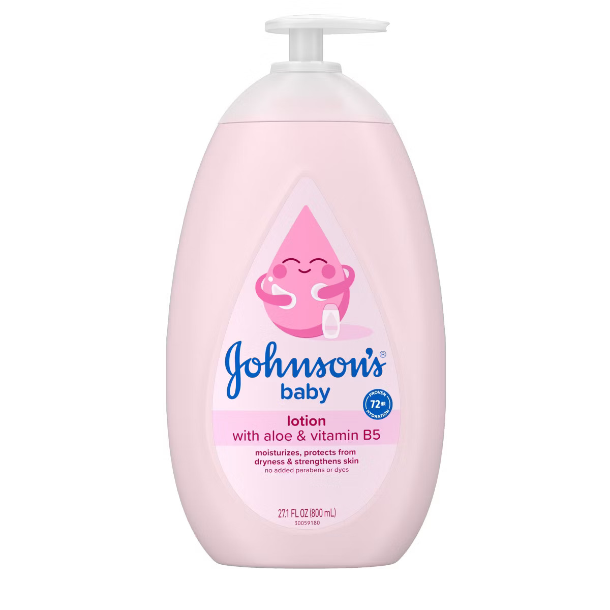Johnson's Moisturizing Mild Pink Baby Body Lotion, Coconut Oil for Delicate Skin, Hypoallergenic ... | Target