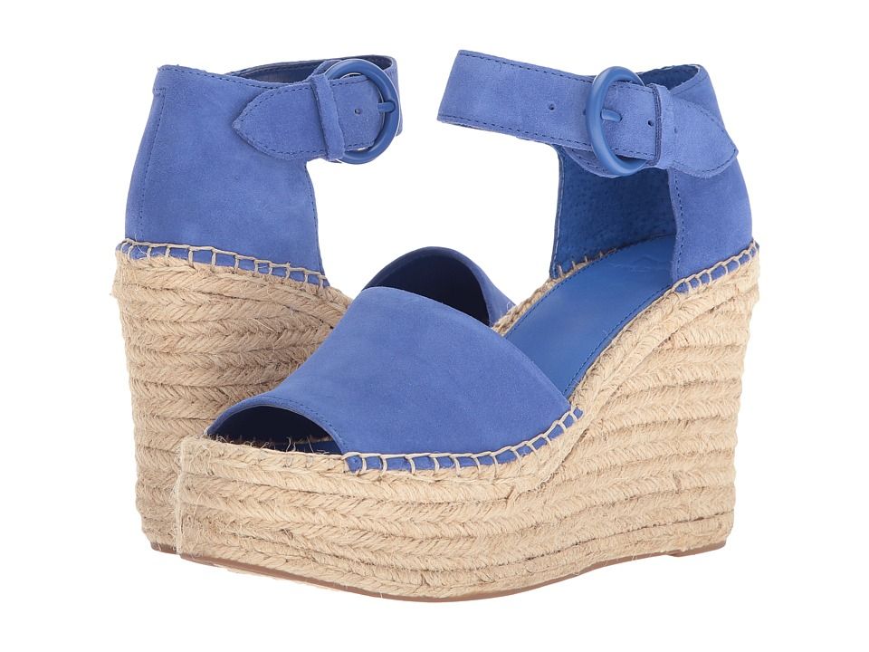 Marc Fisher LTD - Alida (Medium Blue Suede) Women's Shoes | Zappos