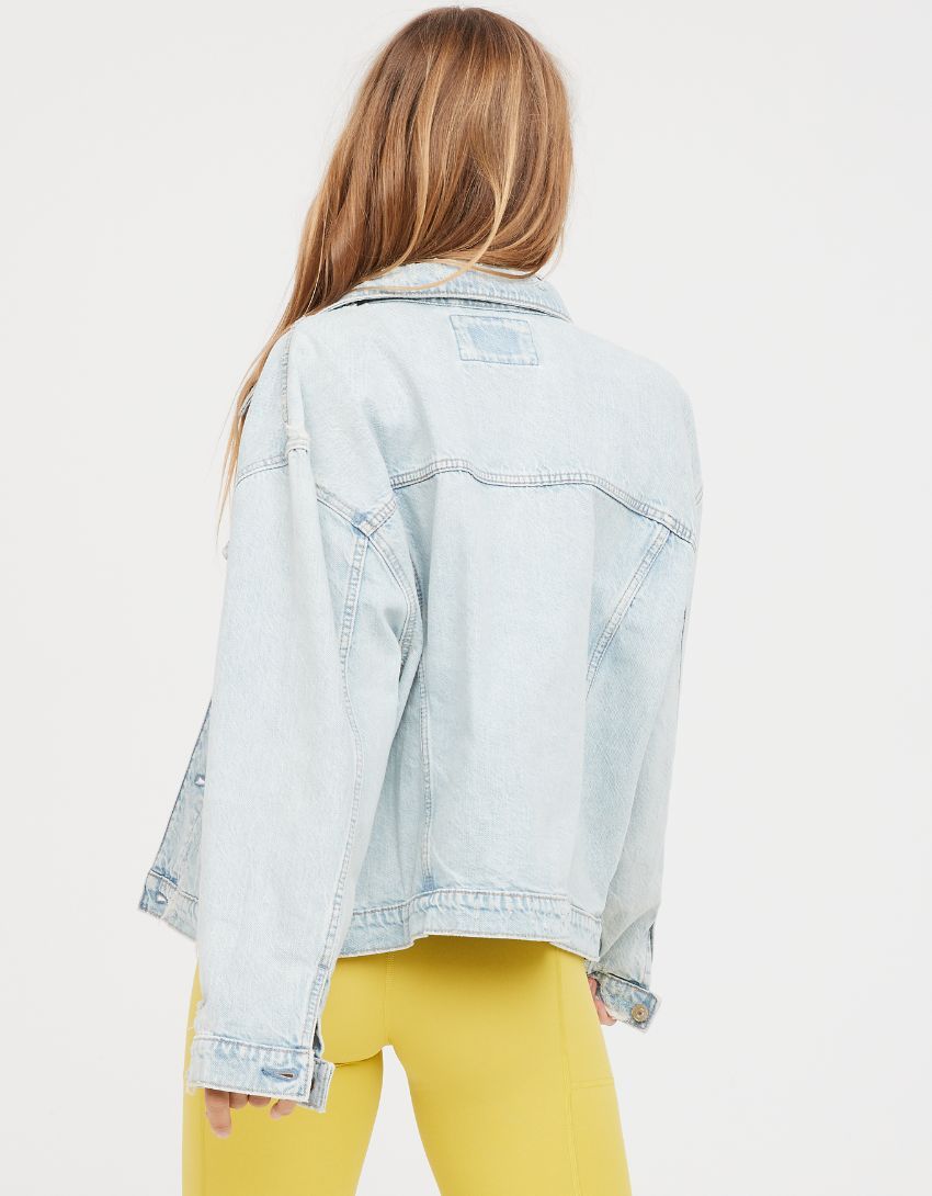 AE For OFFLINE By Aerie Boyfriend Denim Jacket | Aerie