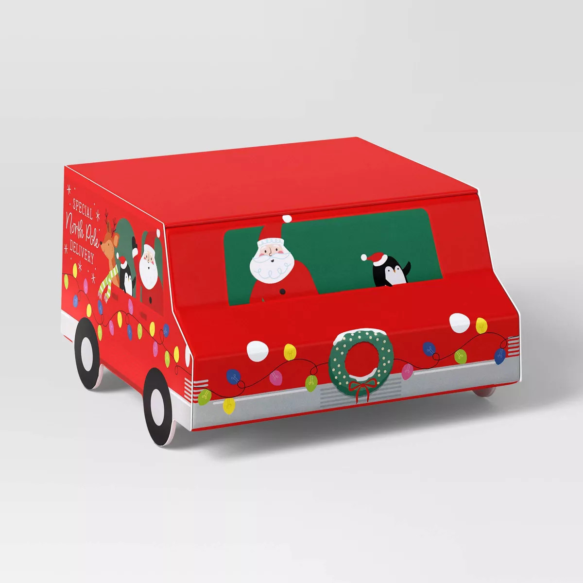6"x3.5" Delivery Truck Christmas Gift Box Red - Wondershop™ | Target
