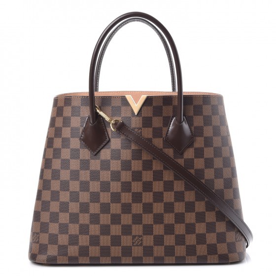 Louis Vuitton Tote Kensington Damier Ebene With Accessories Brown | StockX 