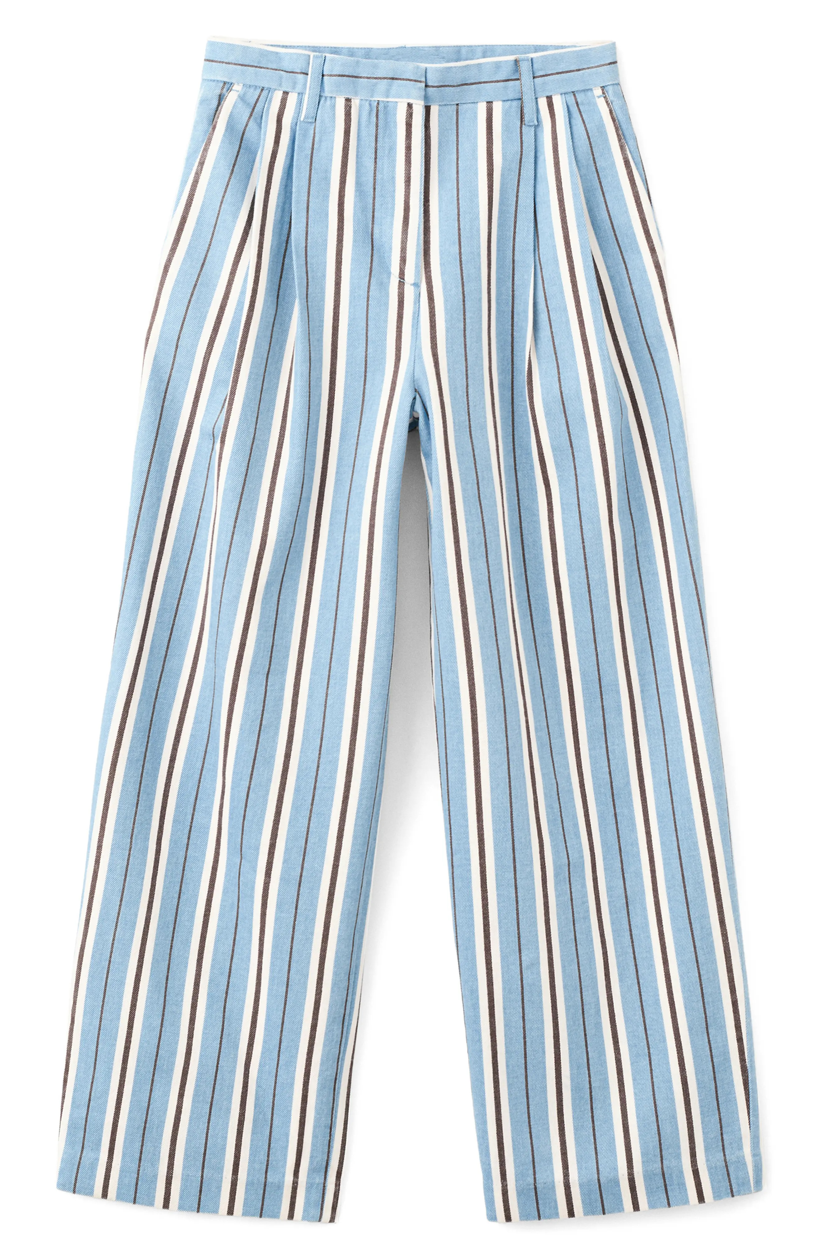 Stripe Wide Leg Pants (Women) | Nordstrom | Nordstrom