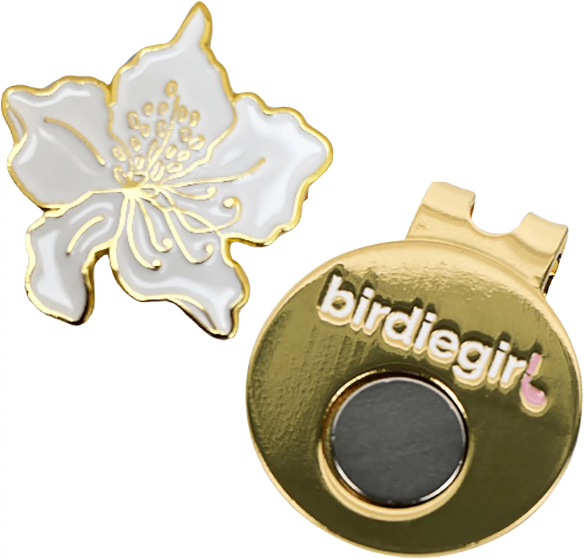 birdiegirl Azalea Flower Ball Marker & Hat Clip, Blue | DICK'S Sporting Goods